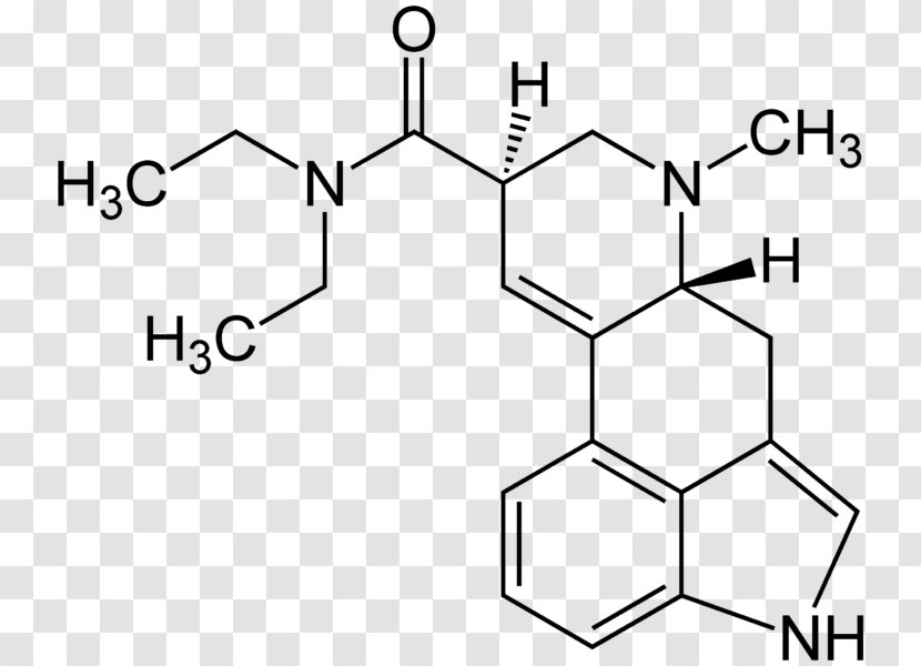 AL-LAD 6-Isopropyl-6-nor-lysergic Acid Diethylamide ETH-LAD - Symmetry - Drawing Transparent PNG