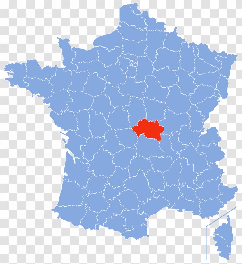 Indre-et-Loire Maine Loire-Atlantique Vienne - Map - Pays De La Loire Transparent PNG