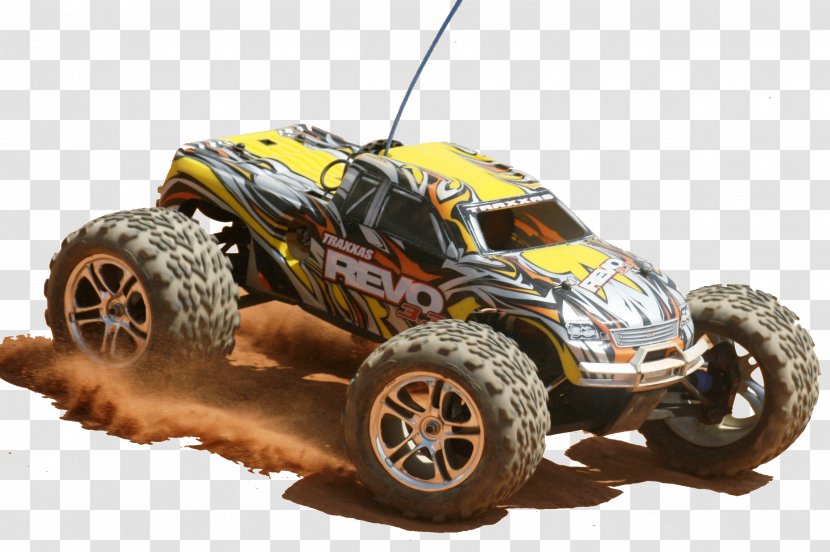Radio-controlled Car Traxxas Radio Control Monster Truck - Remote Controls - Off-road Transparent PNG