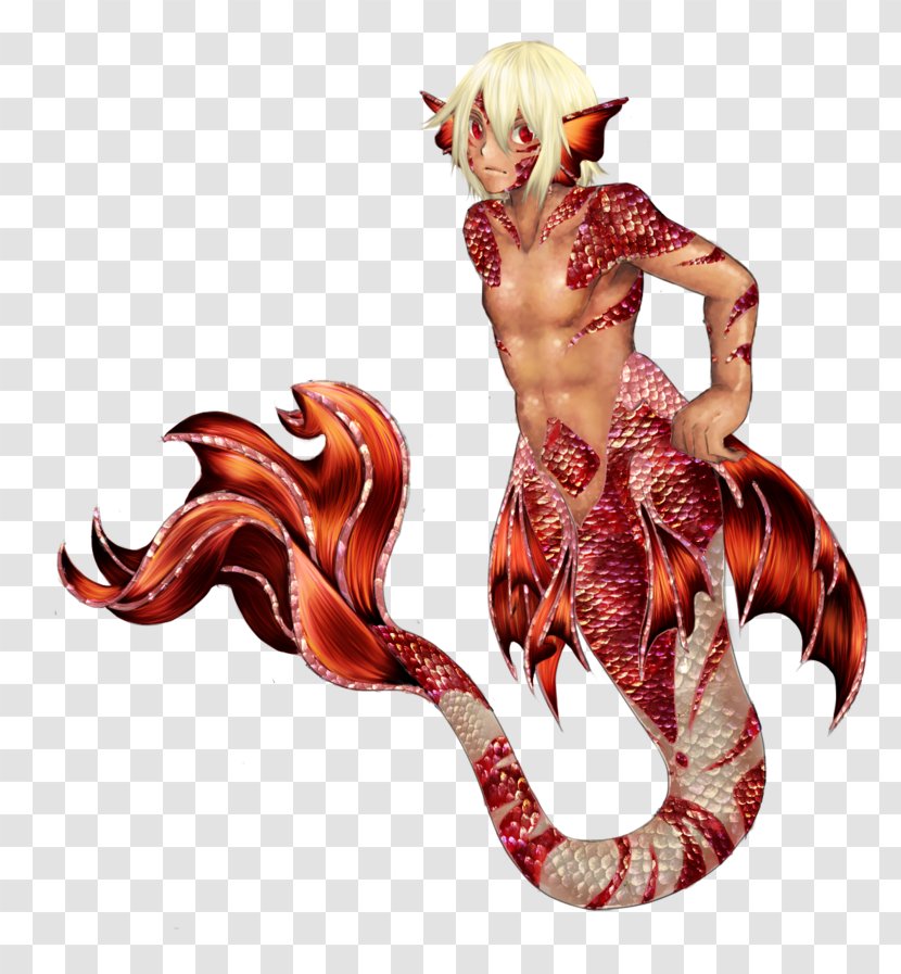 Legendary Creature Figurine Supernatural - Child Mermaid Transparent PNG