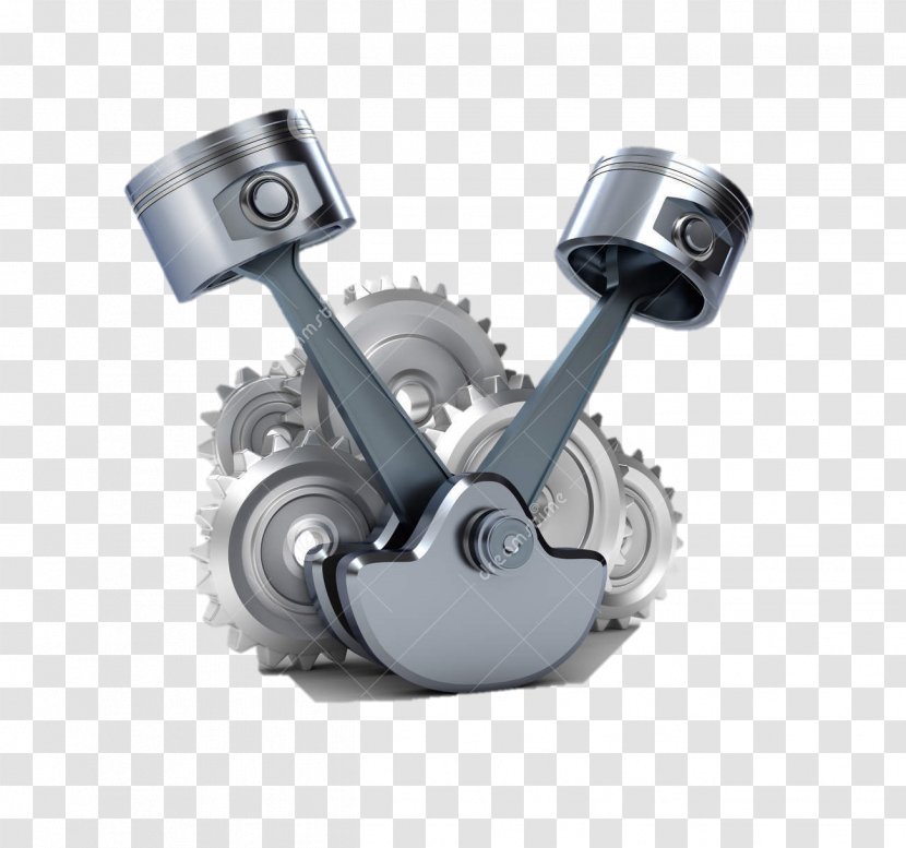 Piston Gear Diesel Engine Stock Photography Transparent PNG