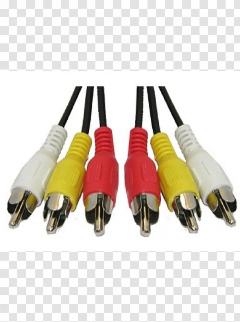 Network Cables RCA Connector Electrical Cable Coaxial - Networking - Electronics Accessory Transparent PNG