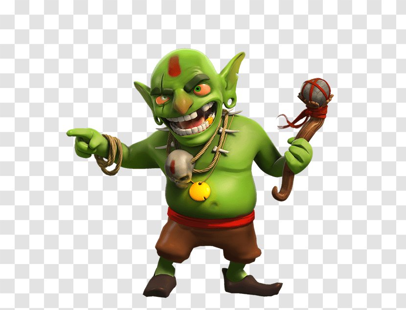 Clash Of Clans Green Goblin Royale Boom Beach - Clan Transparent PNG