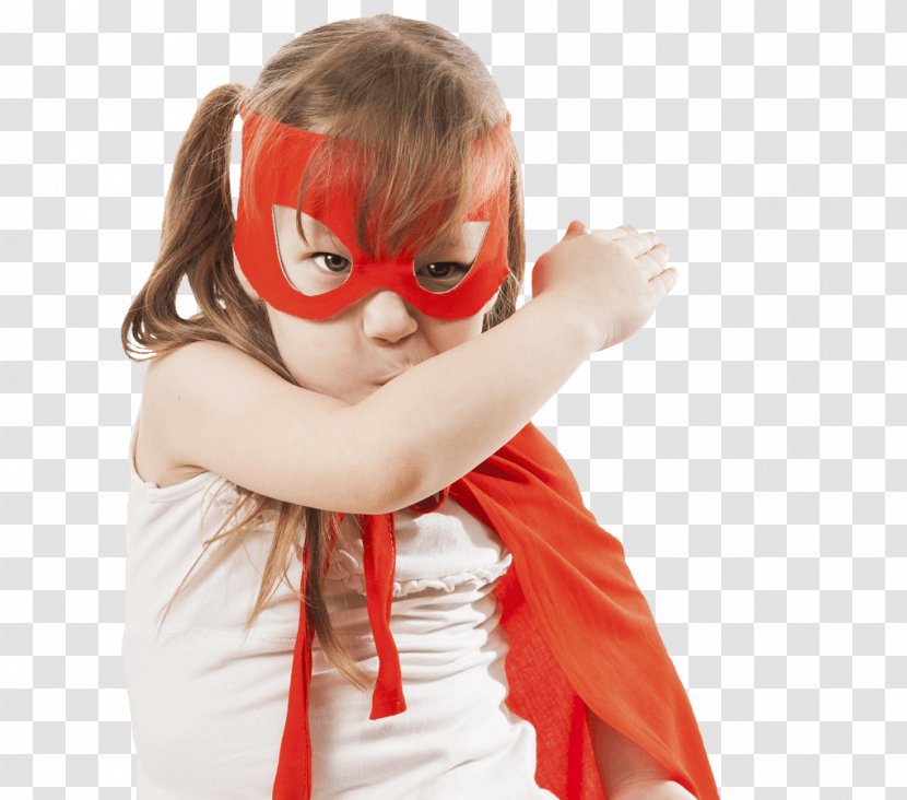 Superhero Mask Printmaking Character - Kids Transparent PNG