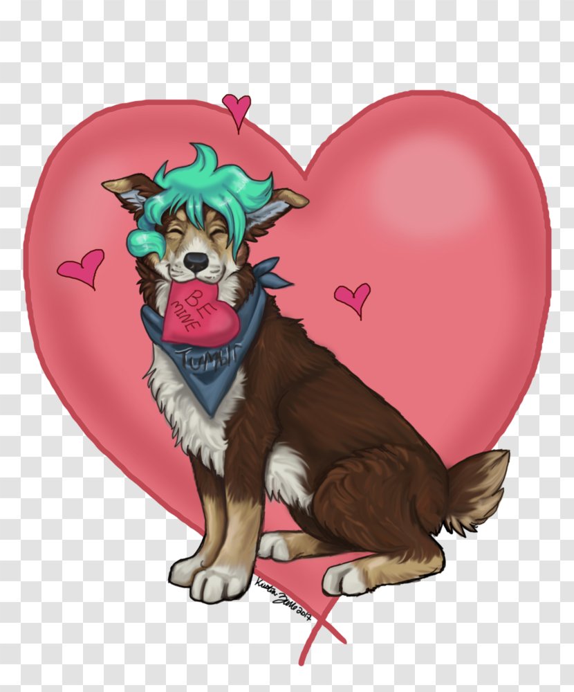 Puppy Secret Valentine Dog Valentine's Day We The Kings - Silhouette Transparent PNG