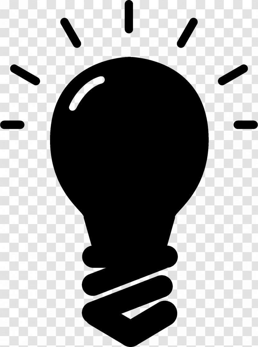 Incandescent Light Bulb Lamp Electric Clip Art - Finger Transparent PNG