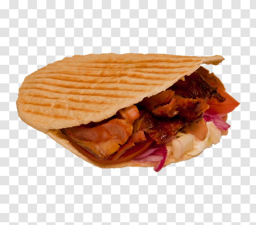Gyro Fast Food Kebab Breakfast Sandwich Shawarma - Flatbread Transparent PNG