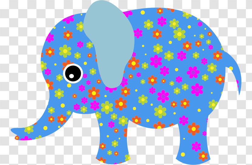 Elephant Flower Clip Art - Pink - Motif Transparent PNG