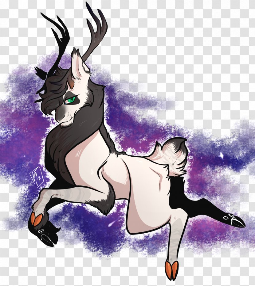 Horse Reindeer Unicorn Pack Animal - Fictional Character Transparent PNG