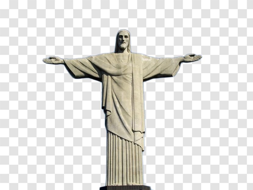 Christ The Redeemer Corcovado King Carnival In Rio De Janeiro Statue - Outerwear - Goddess Material Picture Transparent PNG