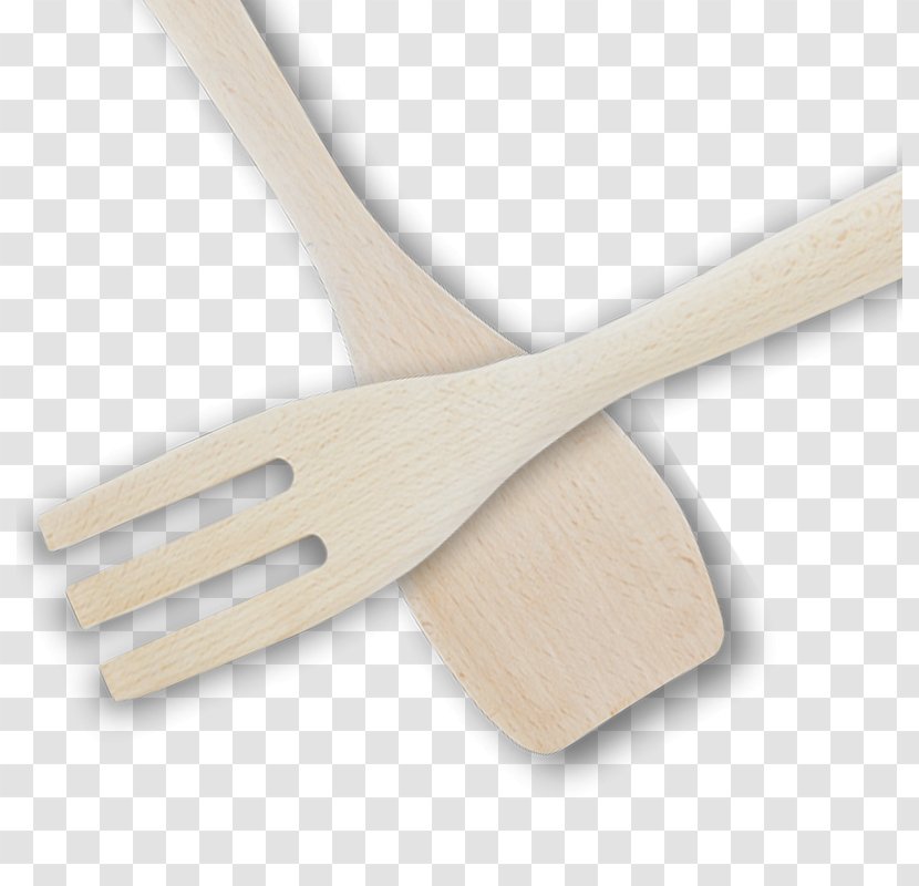Fork Shovel Spoon - Wooden And Transparent PNG