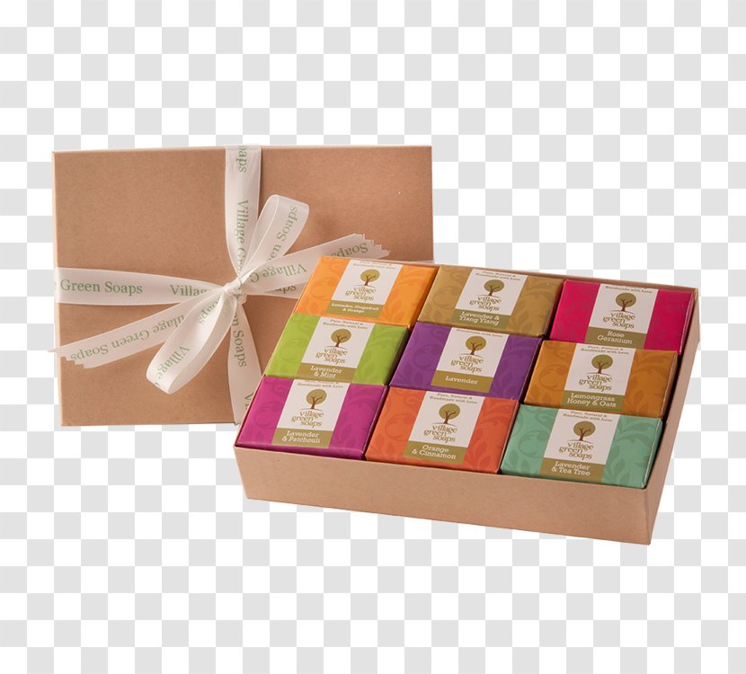 Box Gift Rectangle Soap Carton - Village - Items Transparent PNG