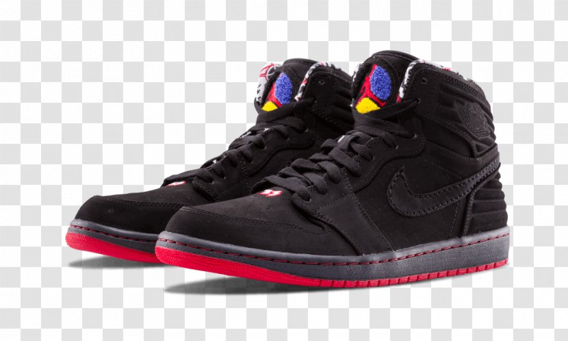 Sneakers Skate Shoe Basketball Sportswear - Footwear - Black M Transparent PNG