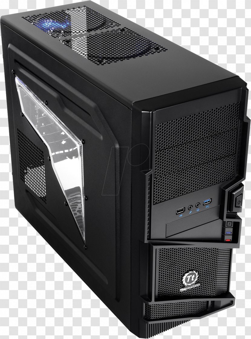Computer Cases & Housings Power Supply Unit Thermaltake Commander MS-I Mini-ITX - Usb 30 Transparent PNG