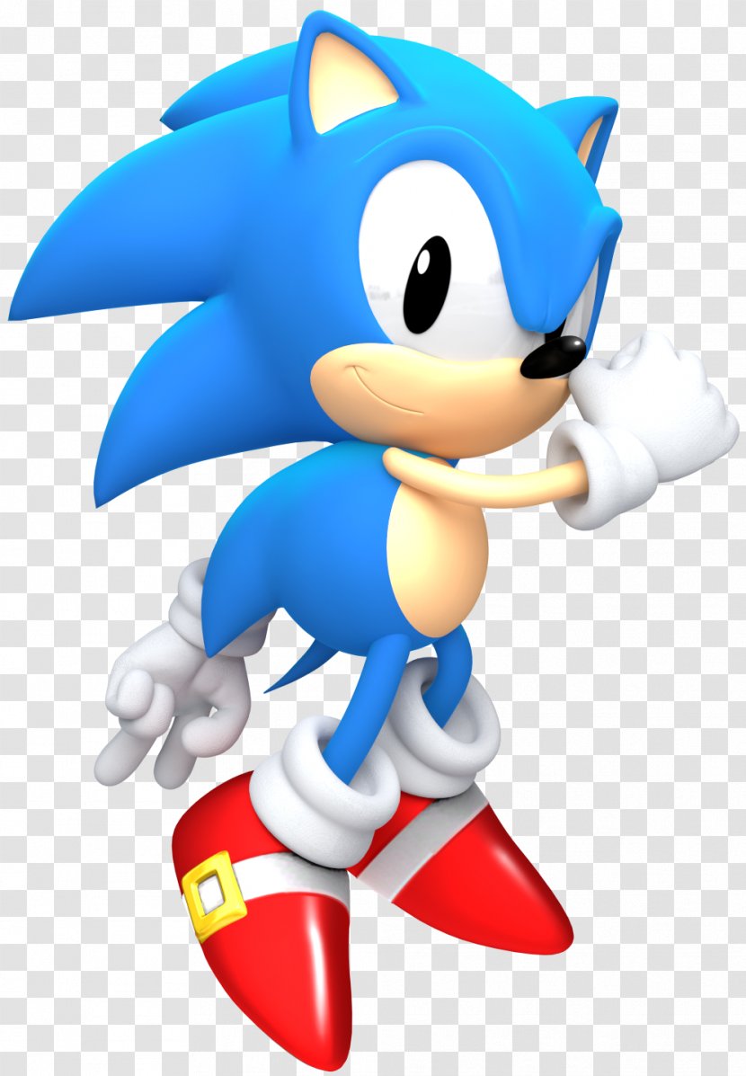 Sonic The Hedgehog & Knuckles Jump Forces Dash - Mascot - Classic Transparent PNG