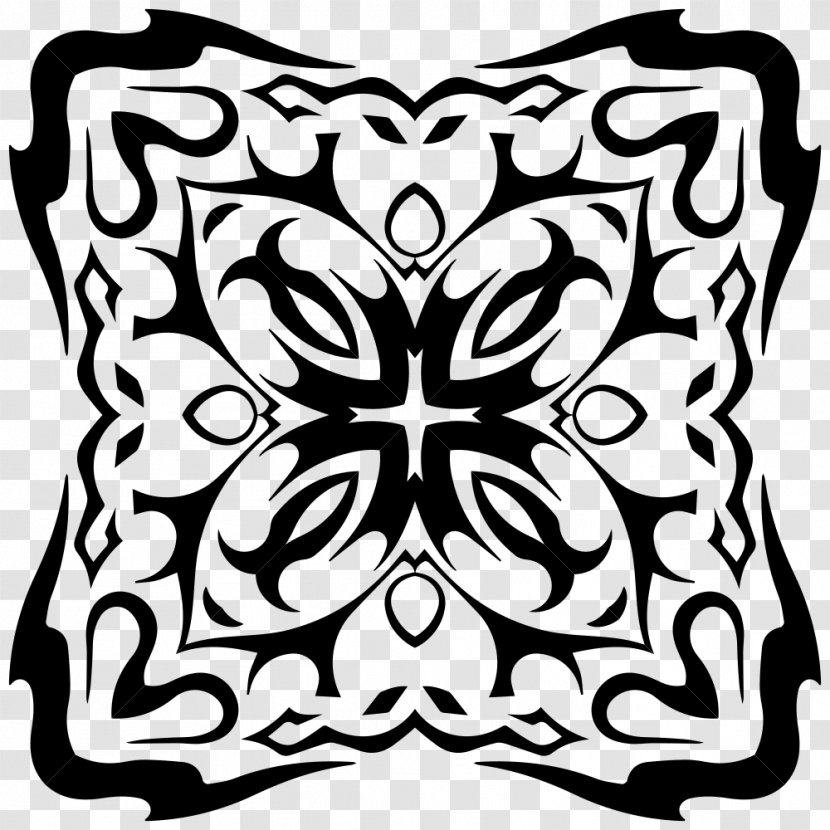Floral Design Art Clip - White Transparent PNG