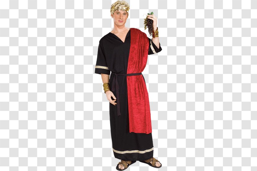Ancient Rome Costume Robe Toga Roman Emperor - Greek Dress - Historical Transparent PNG