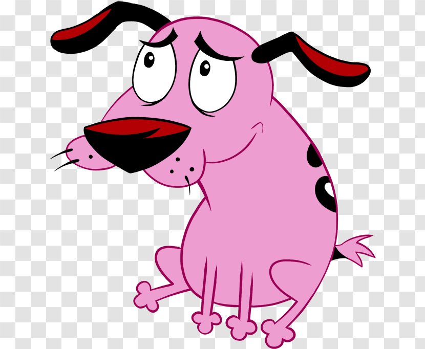 Courage The Cowardly Dog - Muriel Bagge - Bovine Snout Transparent PNG