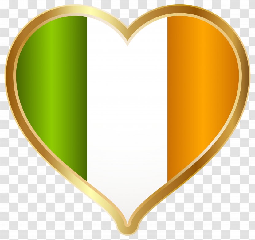 Ireland Saint Patrick's Day Irish People Clip Art - Love - St Patricks Heart PNG Image Transparent PNG