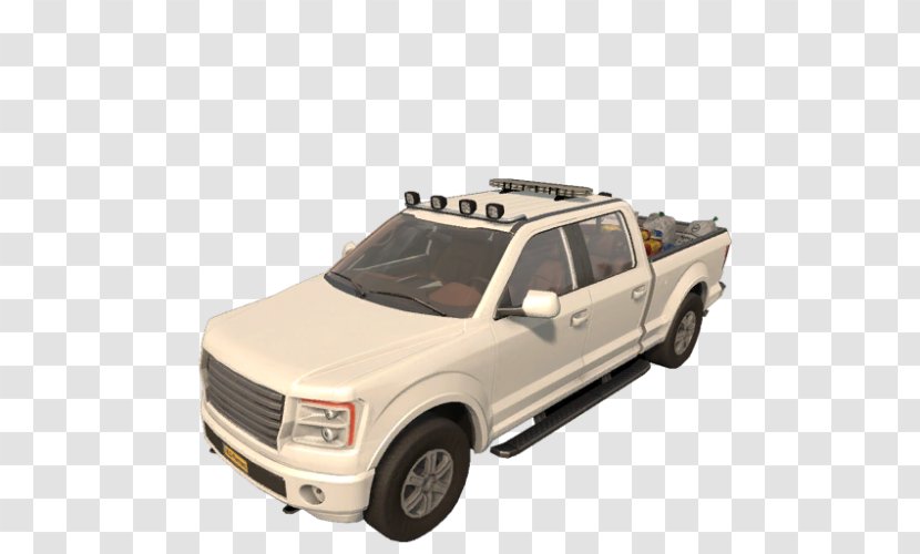 Farming Simulator 17 Pickup Truck Railing Car MAN & Bus - Metal Transparent PNG