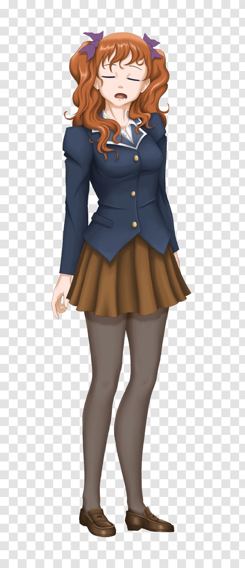 School Uniform Video Full Hearts Character Image - Tree - Katawa Shoujo Walkthrough Transparent PNG