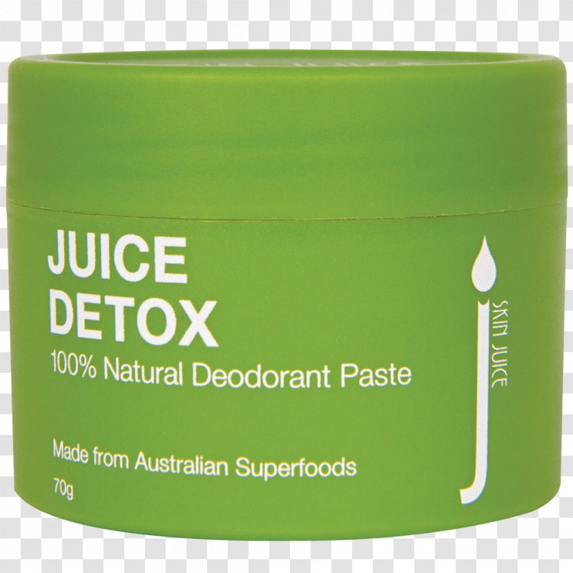 Cream Juice Paste Deodorant - Detox Transparent PNG