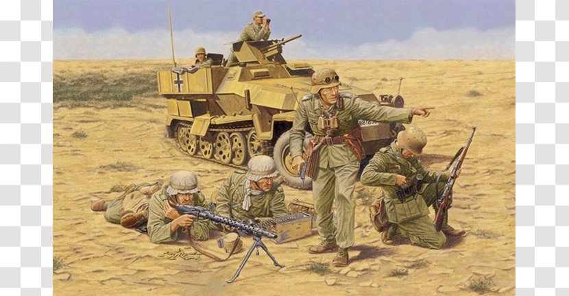 North African Campaign Second World War Afrika Korps El Alamein Battle Of Gazala - Soldier Transparent PNG
