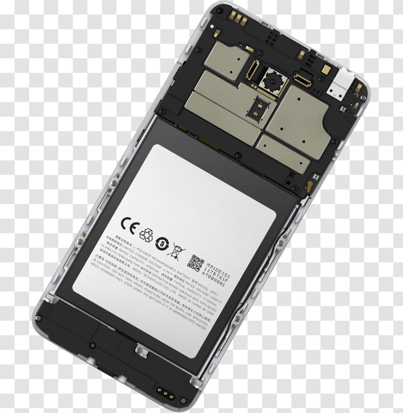 MEIZU Smartphone Dual SIM Electric Battery 4G - Meizu M3 Note Transparent PNG