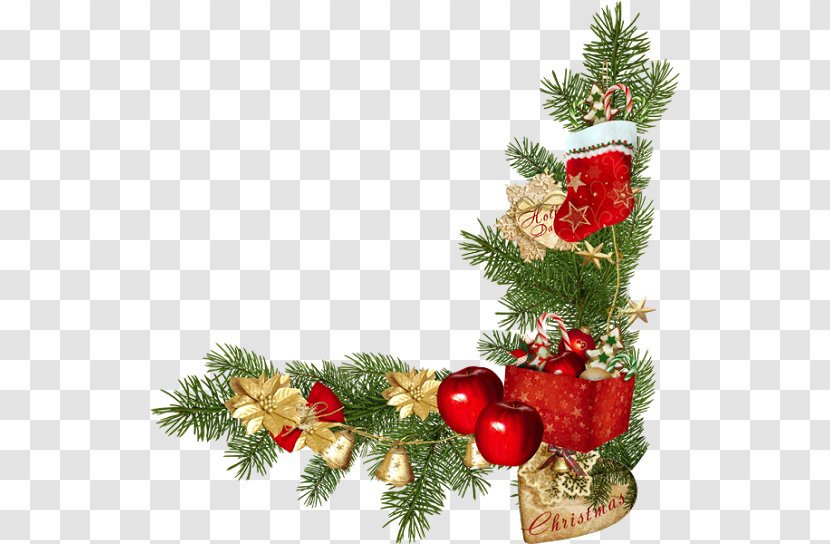 Santa Claus Christmas Day Decoration Clip Art - Fir Transparent PNG