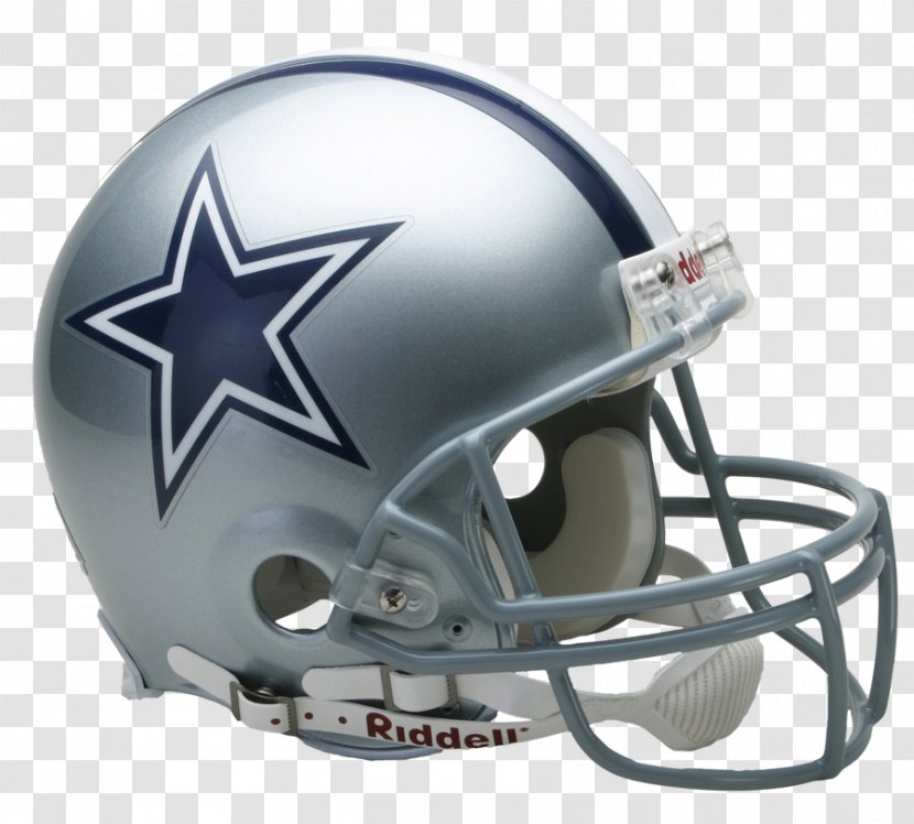 Dallas Cowboys NFL American Football Helmets Autograph - Motorcycle Helmet - Helm Transparent PNG