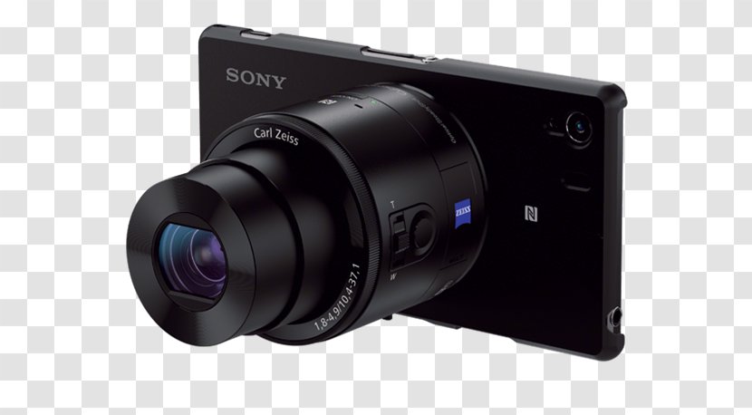 Sony DSC-QX30 Cyber-shot α Camera Mobile Phones - Cameras Optics Transparent PNG