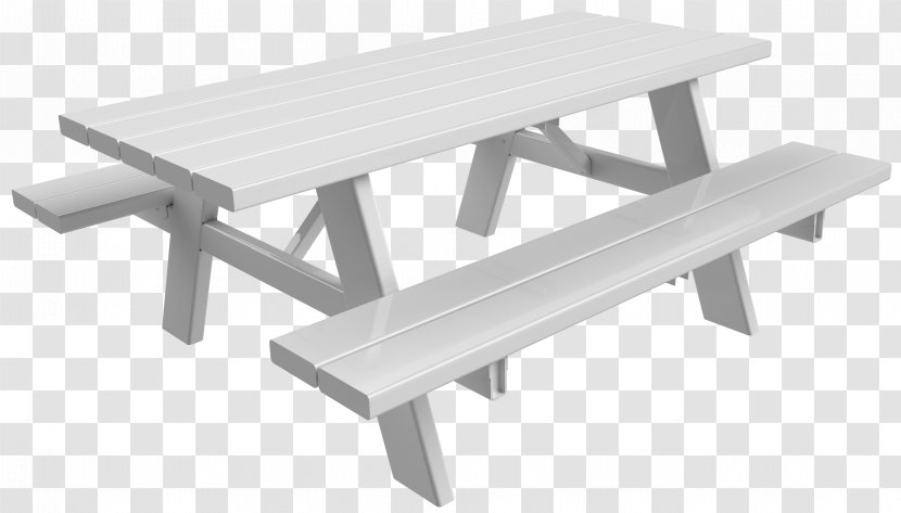Picnic Table Tablecloth Bench Garden Furniture - Top Transparent PNG