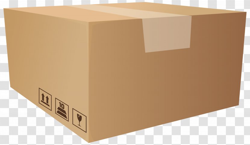 Cardboard Box Packaging And Labeling Clip Art Transparent PNG