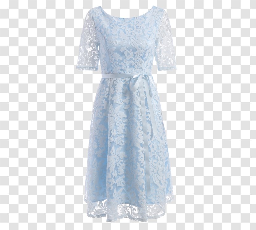 Blue Cocktail Dress Lace Clothing - Neck - Color Lense Flare With Colorfull Lines Transparent PNG