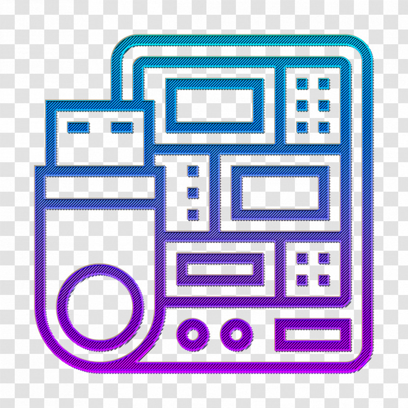 Big Data Icon Storage Icon Usb Flash Drive Icon Transparent PNG