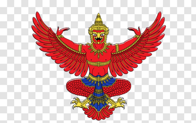 Emblem Of Thailand Garuda National Indonesia - Symbol Transparent PNG