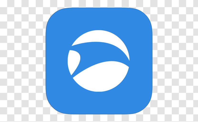 Blue Area Symbol Brand Clip Art - Flat Design - MetroUI Browser SRWare Iron Transparent PNG