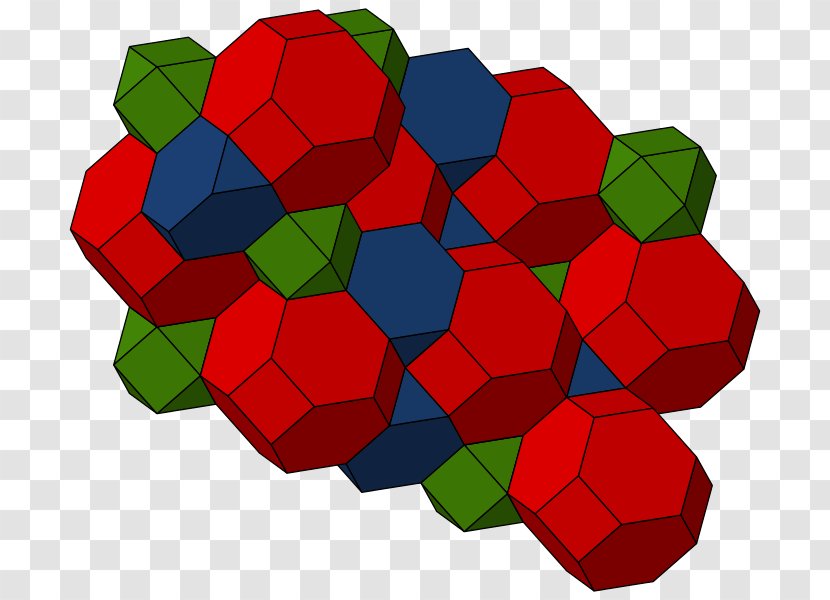 Cubic Honeycomb Tetrahedral-octahedral Rhombic Dodecahedral Convex Uniform - Voronoi Diagram - Cube Transparent PNG