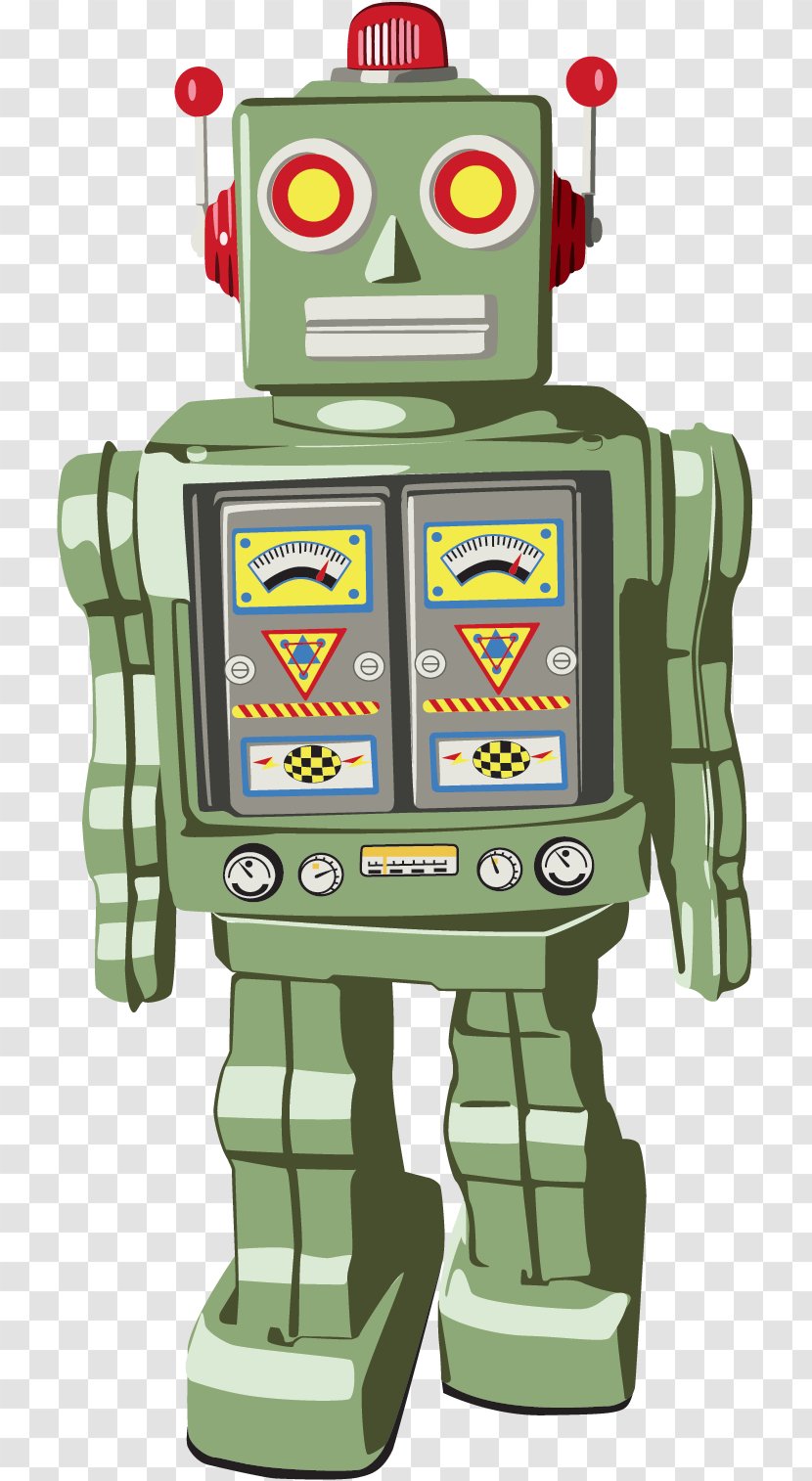 T-shirt Robot Toy Clothing - Shirtdress - Robots Transparent PNG