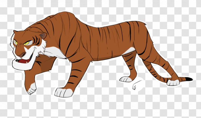 Lion Cat Tiger Shere Khan Mufasa - Art Transparent PNG