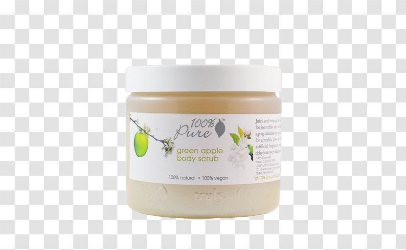 Cream Cosmetics Organic Food Flavor Skin - Veganism - Apple Transparent PNG