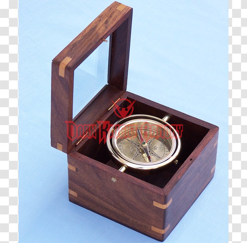 Compass Brass Box Copper Boatswain - Lid Transparent PNG