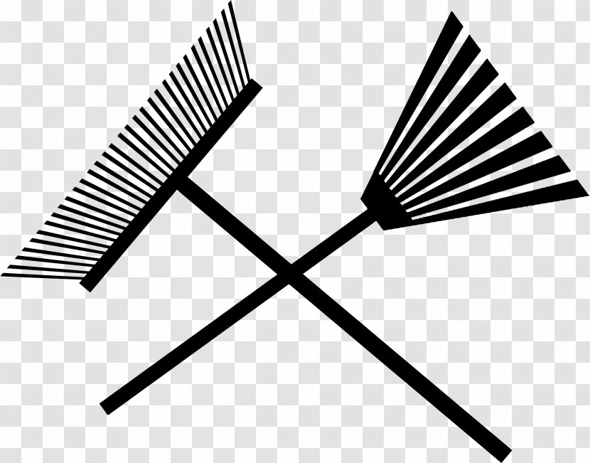 Rake Garden Tool Clip Art - Triangle - Yard Transparent PNG