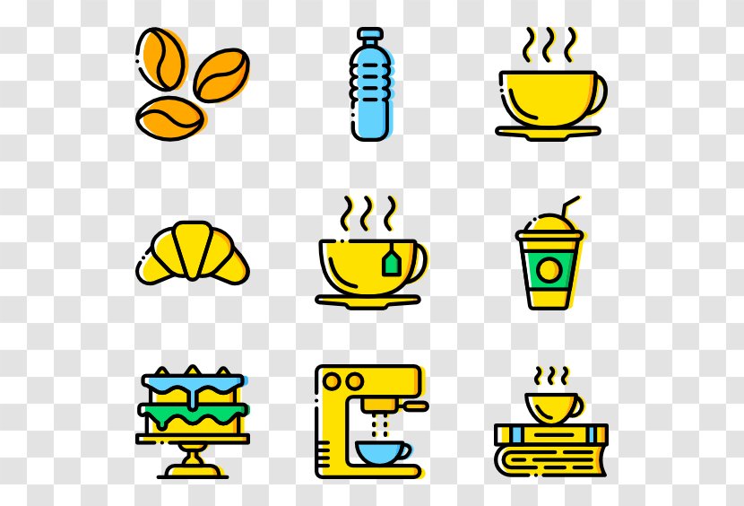 Clip Art - Yellow - Coffee Pack Transparent PNG