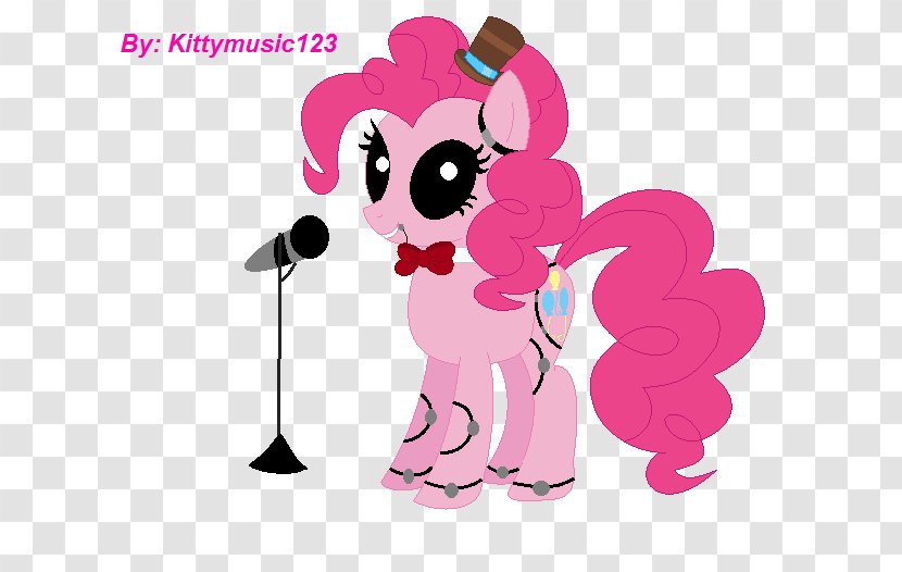 Pony Pinkie Pie Five Nights At Freddy's Rarity Applejack - Cartoon - Freddy’s 4 Transparent PNG