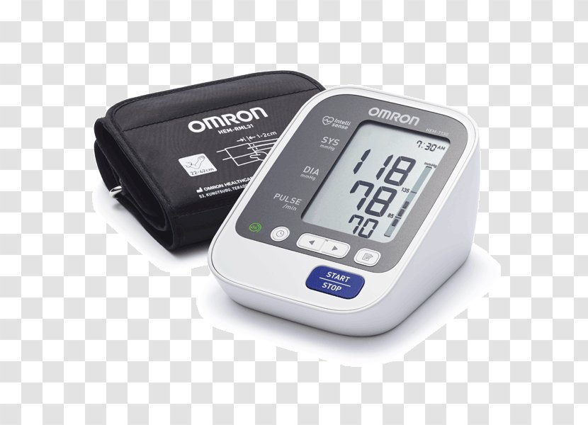 Sphygmomanometer Blood Pressure Measurement Omron Monitoring - Arm Transparent PNG