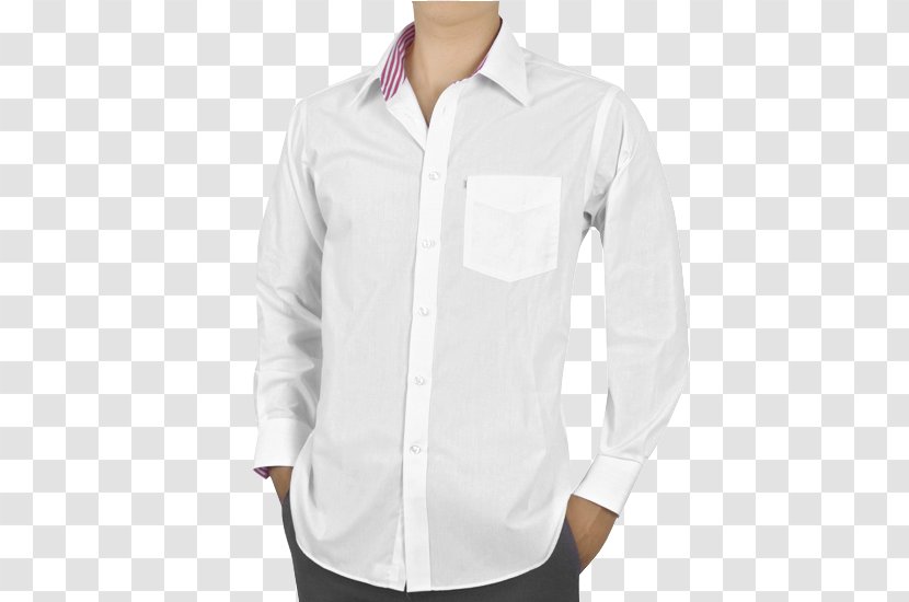 Dress Shirt T-shirt White Jacket - Coat - Ao Dai Viet Nam Transparent PNG