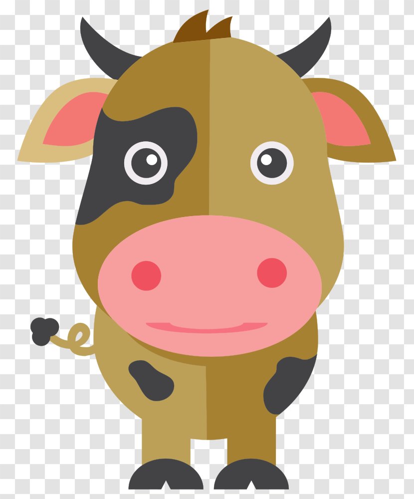 Cattle Image Cartoon Drawing Clip Art - Moo Cow Transparent PNG