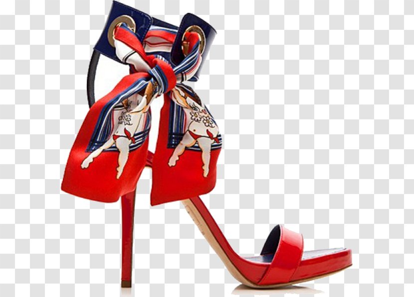 High-heeled Shoe Sandal Flip-flops Fashion - Slipon Transparent PNG
