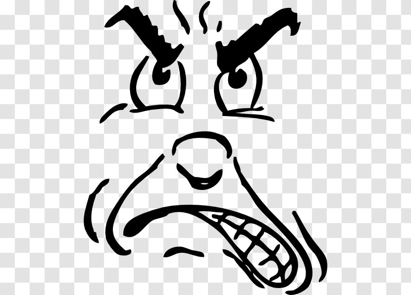 Anger Clip Art - Line - Angry Pics Transparent PNG